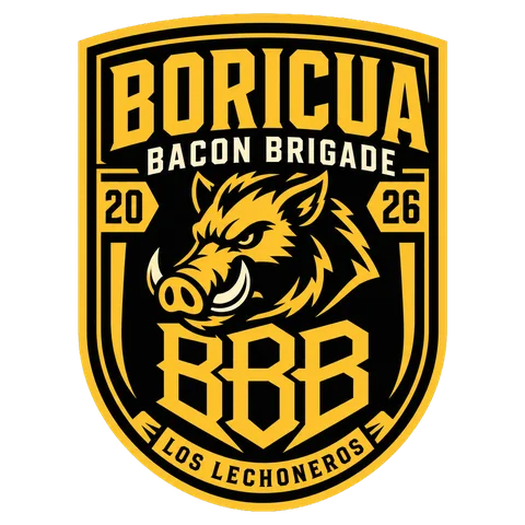 Boricua Bacon Brigade crest
