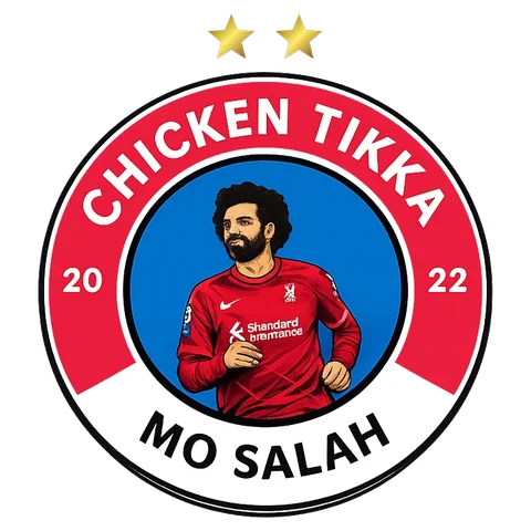 Chicken Tikka Mo Salah crest